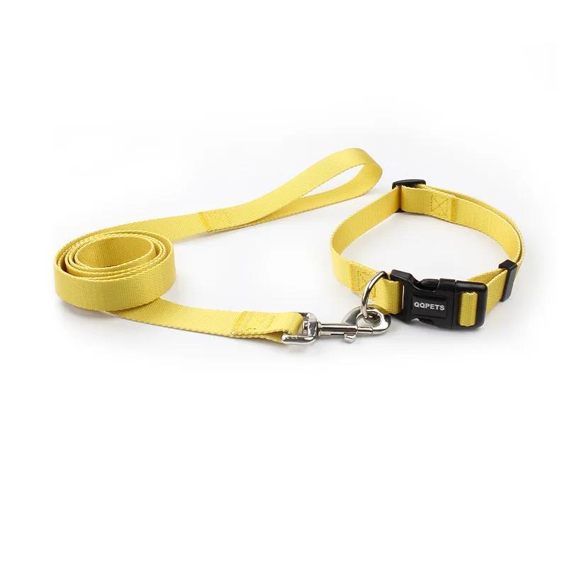 Verstellbares Hundehalsband aus Nylon, Hundeleine, Haustier-/Katzenhalsband, Traktionsleine, geeignet für kleine und große Hunde, Bulldoggen, Möpse, Beagle