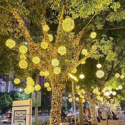 Solar LED Icicle String Lights - Outdoor Neon Decoration for Trees