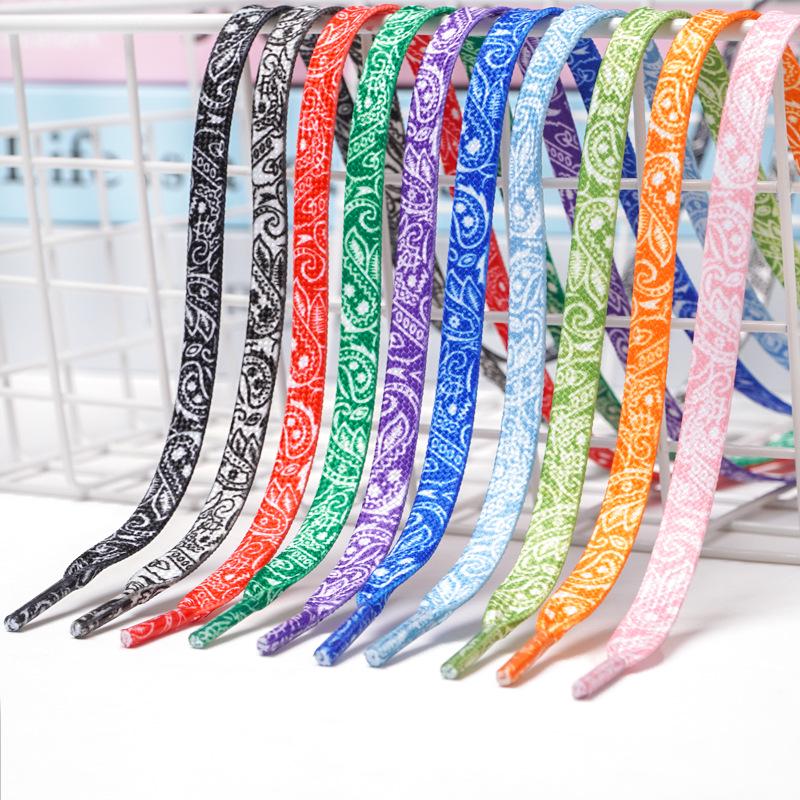 Cashew Flower Shoelaces for Air Force 1, Canvas Shoes, and Dunk Sneakers – Unisex
