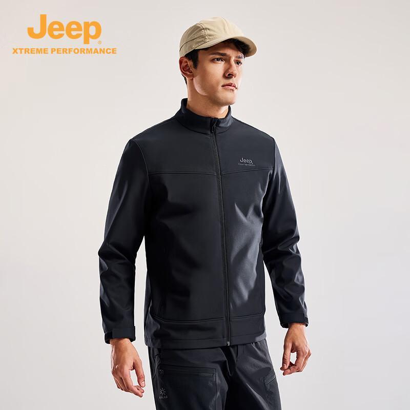 Jeep Men's Outdoor Windproof Softshell Jacket