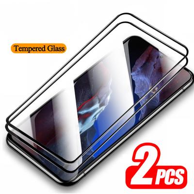 2PCS Full Screen Protector Protective Tempered Glass Film For XIAOMI POCO F5 / F5 Pro