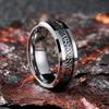 Men's Jewelry 8mm Men's Titanium Steel Finger Ring Celtic Triangle Knot Ring