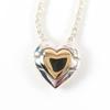 Excellent TIFFANY&Co. Necklace Puzzle Heart Silver 925 Women Used