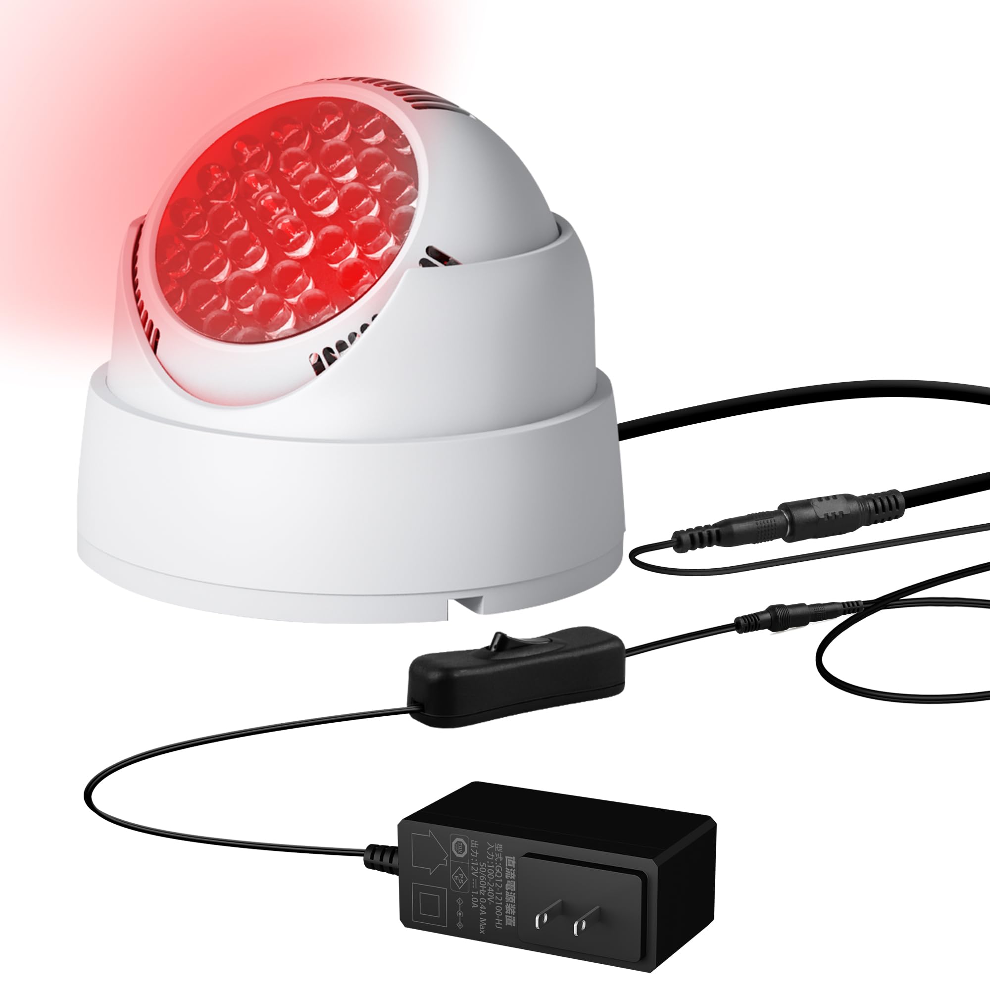 

NEWZEROL IR Infrared Light Compatible with Quest 3 Quest 3s Quest 2 Psvr2 Controller Tracking Enhancement No Light Interference IR Illuminator 12V 1A