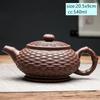 Chinese Yixing Tea Pot Large Capacity Purple Clay Xishi Filter Teapot Beauty Kettle Raw Ore Handmade Tea Set Authentic Drinkware