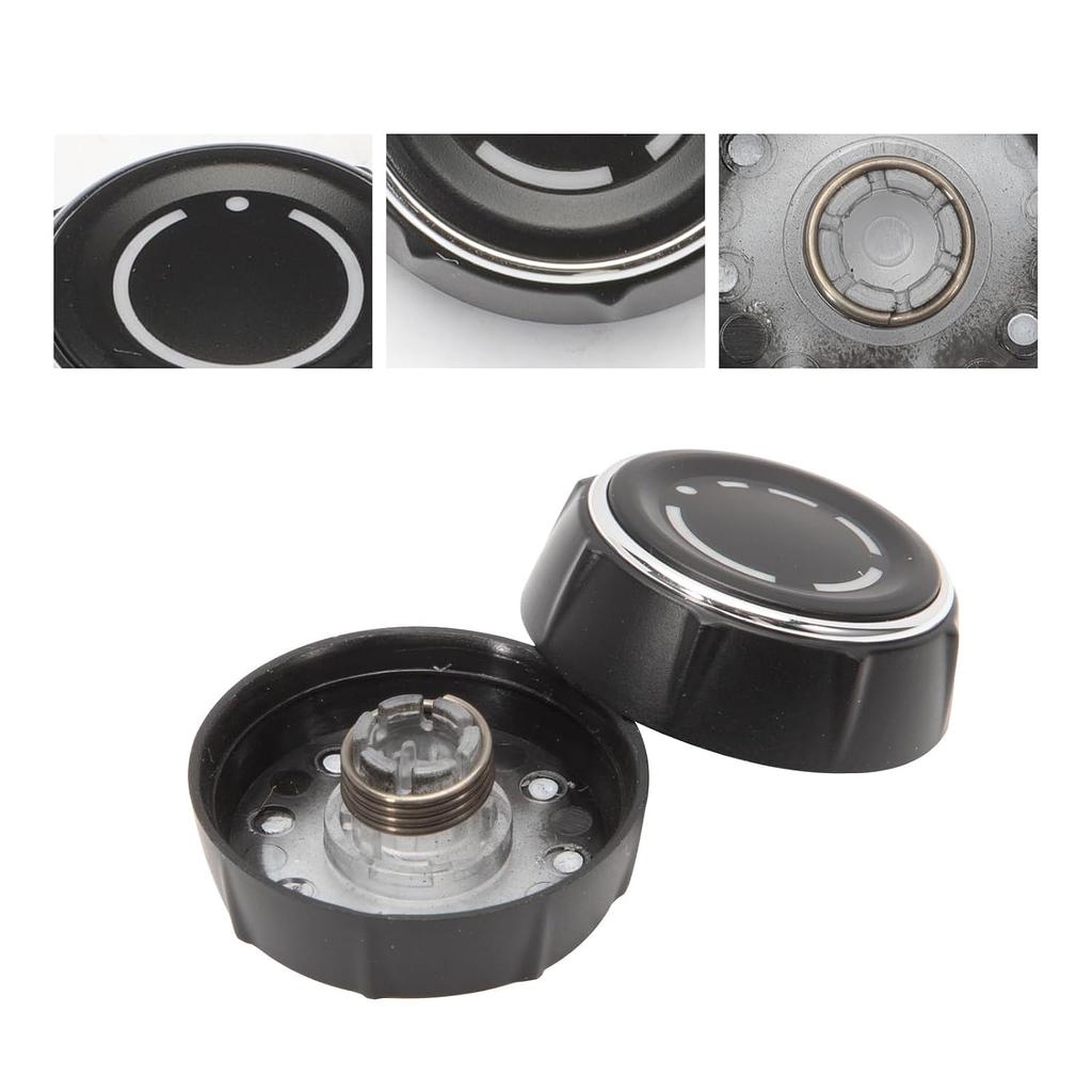 Radio Volume Control Knob Switch Left & Right | for 2011-2017 Cayenne Macan Panamera Dash Audio Button Cover Replace 97064292901 97064293001