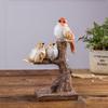 Nordic Vintage Resin Birds Statue Accessories Art Home Bedroom Desk Figurines Decoration Items Cafe Office Table Sculpture Decor