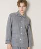[BYC] Brushed Cotton Unisex Pajama Set Blue [Shipped from Korea] 100% Authentic