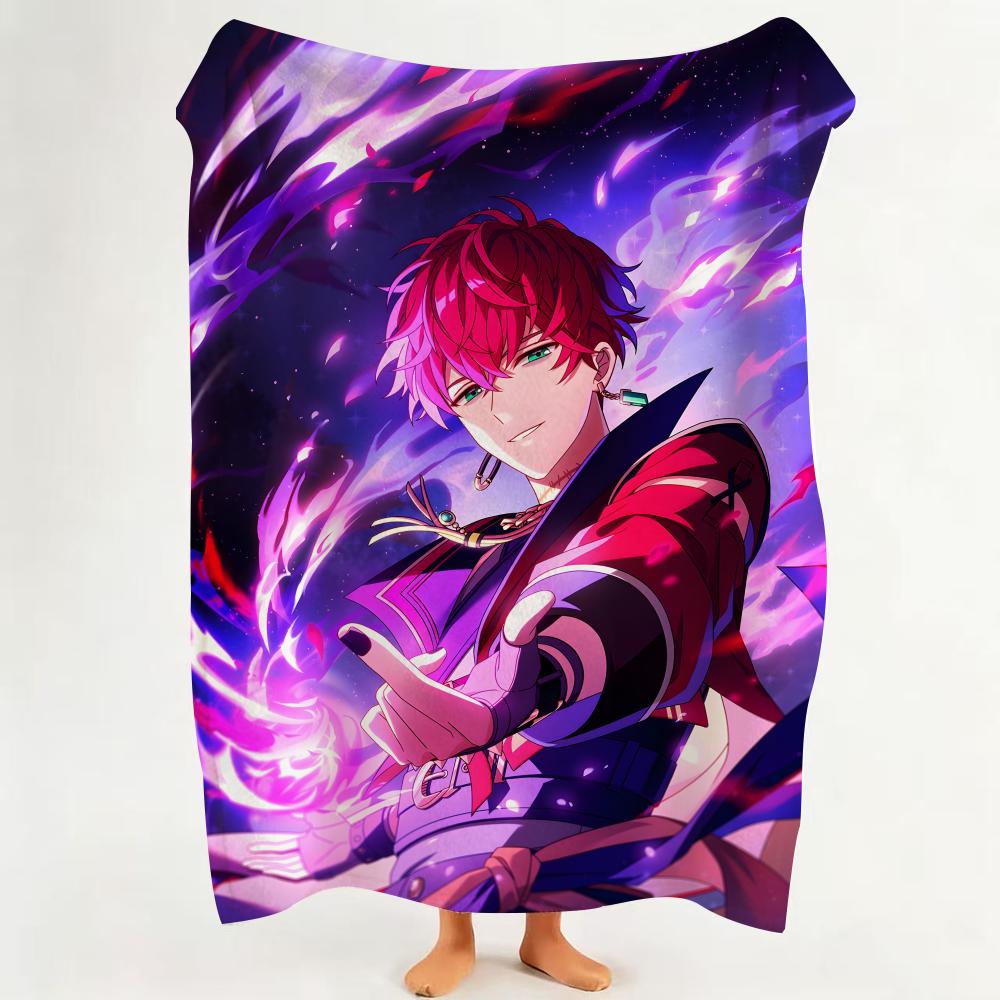 

Novel W Wizard s P Promise Flannel Blanket Suitable for Sofa Living Room Bedroom 75cmx90cm
