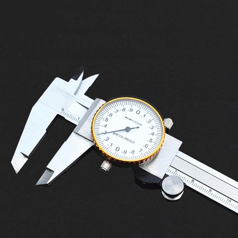 Versatile Woodworking Measurement Tool Adjustable Dial Gauge Precisions Woodworking Dial Gauge Alloy Ruler 24cm/9inch