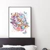 Dentistry Wall Art Canvas Graffiti Paintings Modern Decorative Prints for Wall Posters and Prints for Living Room Home Decor No Frame