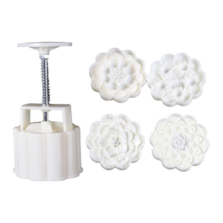 Forma do ciasta księżycowego Festiwal DIY Ręczna prasa Wykrawacze do ciasta księżycowego Gadżety do dekorowania ciast