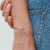 Copper Pink Pendant Valentine'S Day Love Charms Suitable For Diy Bracelet Necklace Accessories Jewelry Women Gifts