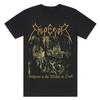 2026 Summer Emperor Vintage Black Metal Pentagram Print Tee Retro Death Rider Cotton Tshirt For Unisex Unisex Streetwear