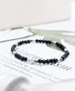 Onyx Vintage Dustball Point Bracelet (PLT-BR-086_BK)
