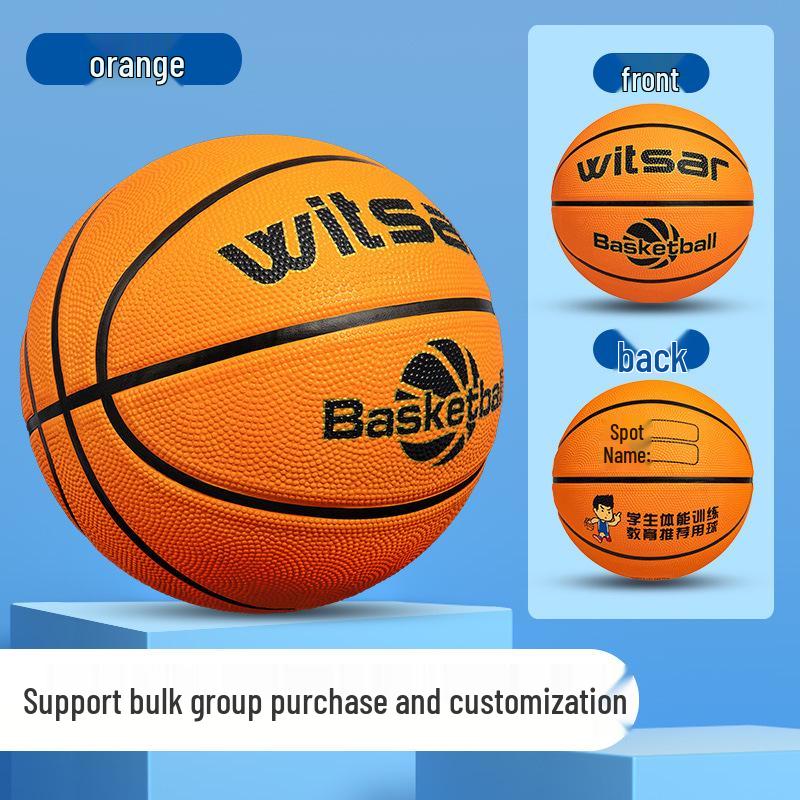 Beginner's Leather Basketball for Young Children: Sizes 3-7