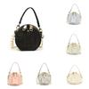 Unisex Pu Mini Circular Bag With Stitching Details For Kids And Toddler Accessories