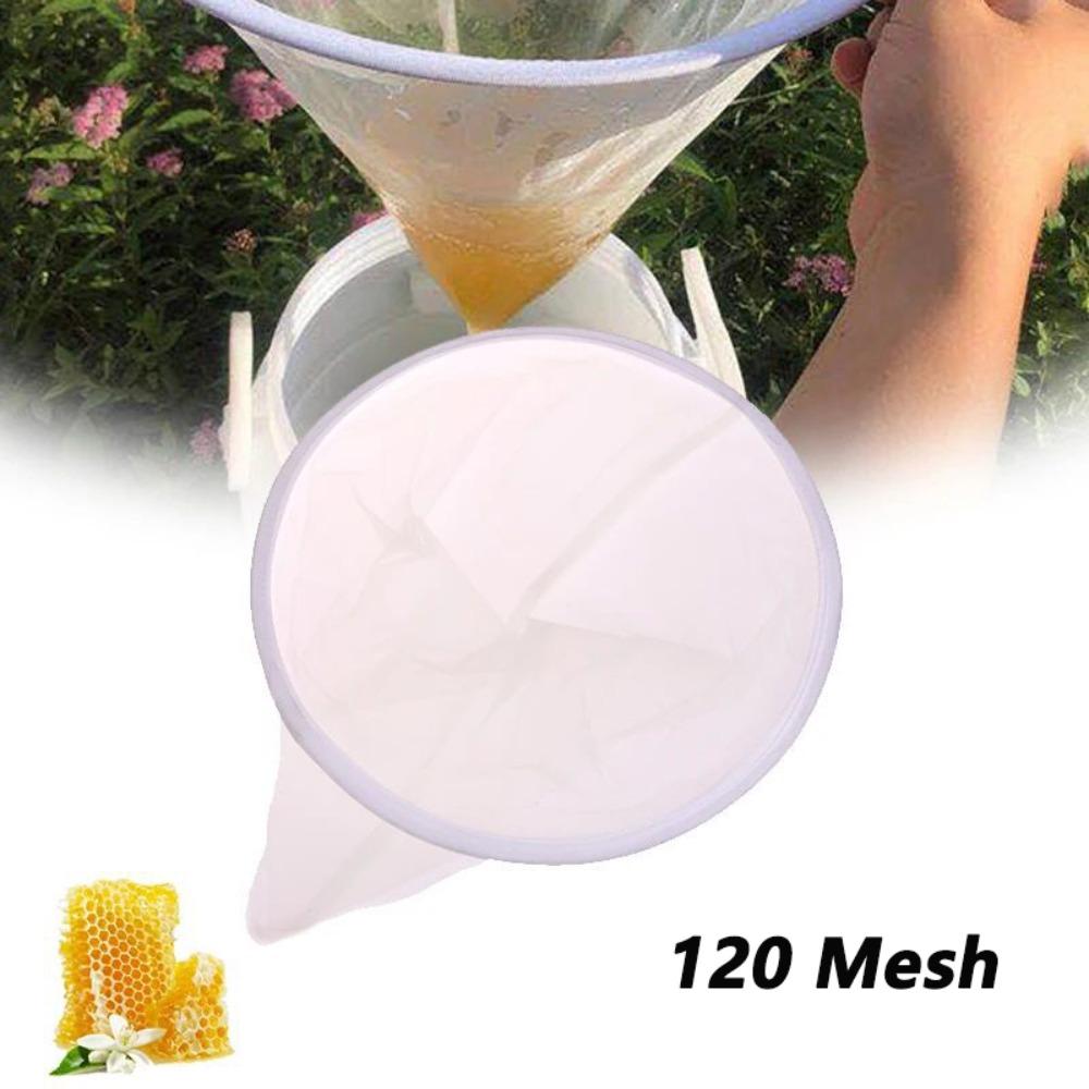 120 Mesh Nylon Honey Filter Safe Beekeeping Tools High Quality Bee Honey Screener  for Beekeeper
