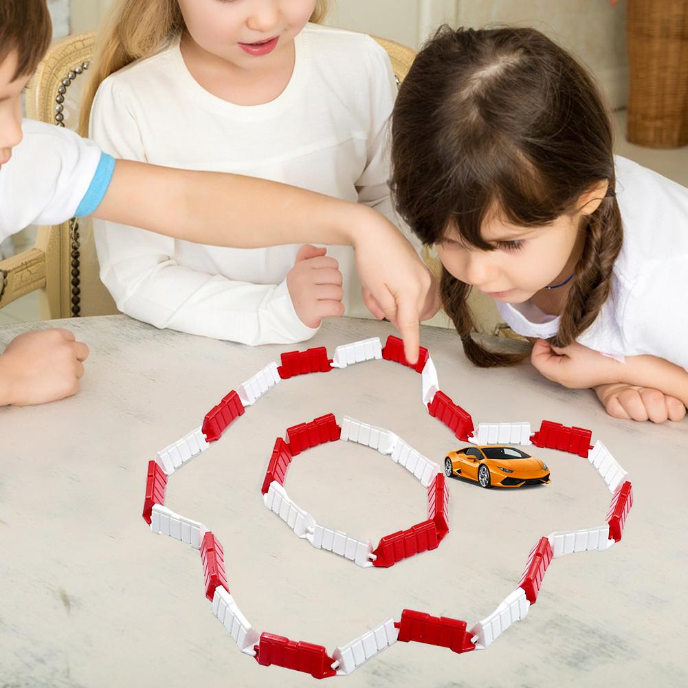RC Car Racing Track Obstacle Field Fence Mini RC Drift Racing Car Track Set Drift Track for 1/14 1/16 1/18 1/24 1/28 Mini RC Car