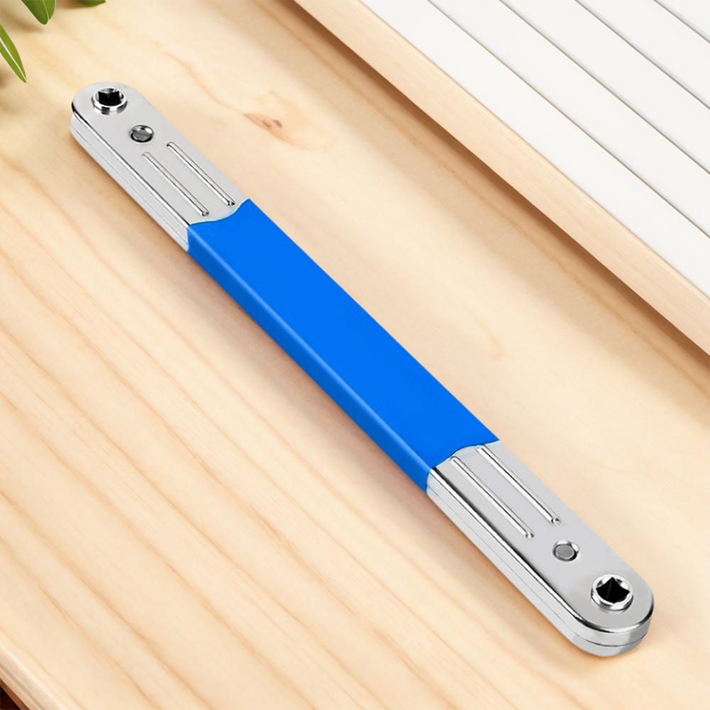 Impact Ready Offset Extension Wrench & 1/2 1/4 3/8inch Square Drive Adapters Tight Reach Extension Wrench Set Socket Wrench Tool