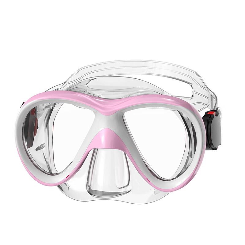PuLian Children's Anti-Fog Wide-Frame Swim Mask