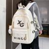 Schoolbag1011 new large-capacity backpack to reduce the burden of small, medium and early college students schoolbags, street trend travel bags,