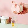 4-Compartment Rotating Milk Powder Dispenser, Portable & Easy To Clean for Travel & Daily Use