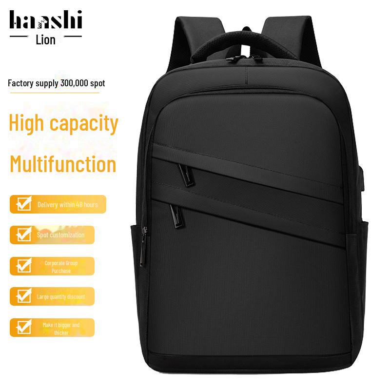 High-End Fashion Backpack: Versatile and Waterproof for Business, Travel, School, and Commuting