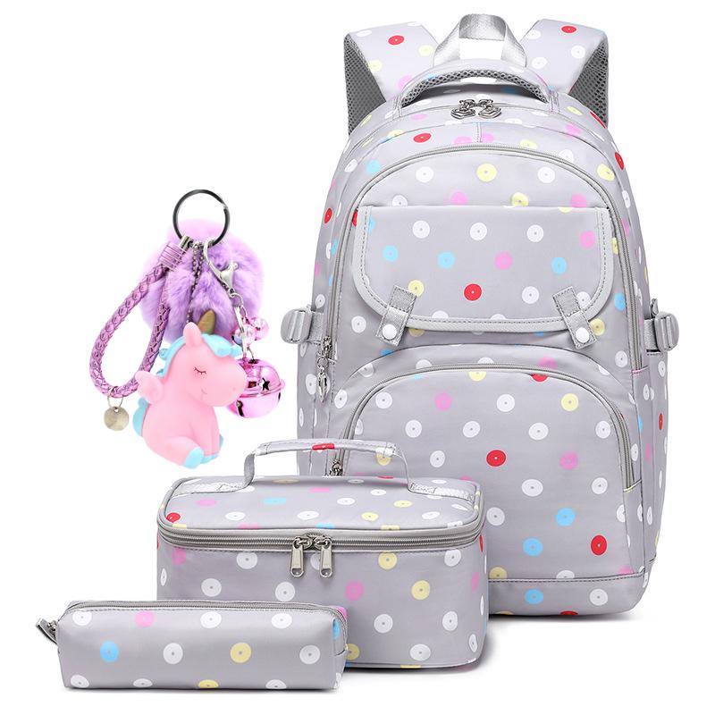 School Backpack for Girls Backpack with Lunch Box Teen Girl Backpack Set Cute School Bag Bookbag for Teen Girls