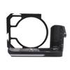 Aluminum Camera Cage Rig with Cold Shoe Mount 1/4inch Threaded Holes Camera Bracket for R50V Camera Accessories