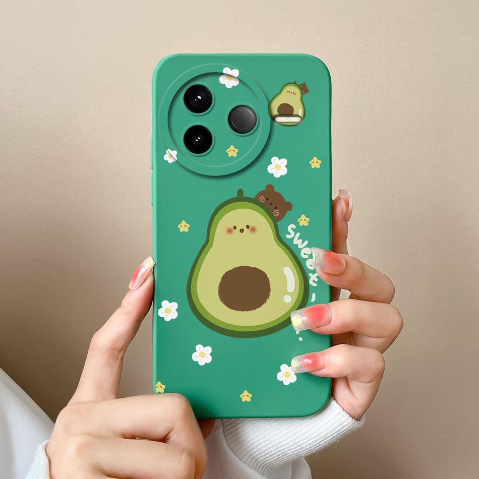 Phone Cover For POCO F7 Pro Ultra Premium Liquid Silicone Cute Case Camera Protection Anti Choc Durable Soft Phone Protectors