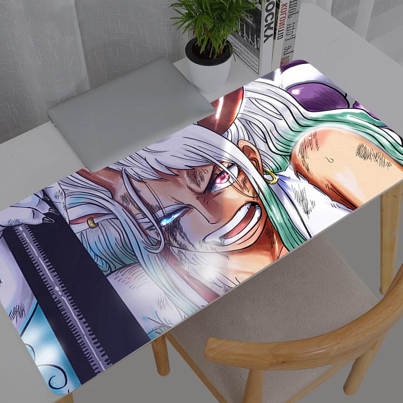 Gaming Mousepad One Piece durable Big Computer Gamer Mouse pad Natural Rubber with Locking Edge Gaming Mouse Mat XXL