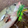 Bearded Lure Bait 10g 14g Lead Block Tassel Sequin Anti Hanging Bottom Lure Bait Bionic Bait