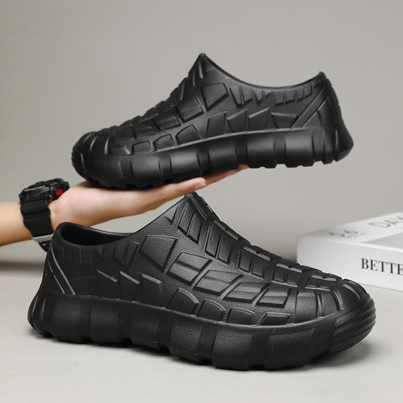 2026 Slip-On Comfortable Ultra-Light Work Shoes Oil-Proof Dirt-Resistant Waterproof Non-Slip Chef Shoes zapatillas para hombre