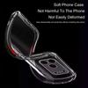 Coque de téléphone transparente ultra fine pour For Iphone 17 Pro Max Coques souples en TPU pour For Iphone17 Pro Max 17Pro Housse arrière transparente antichoc