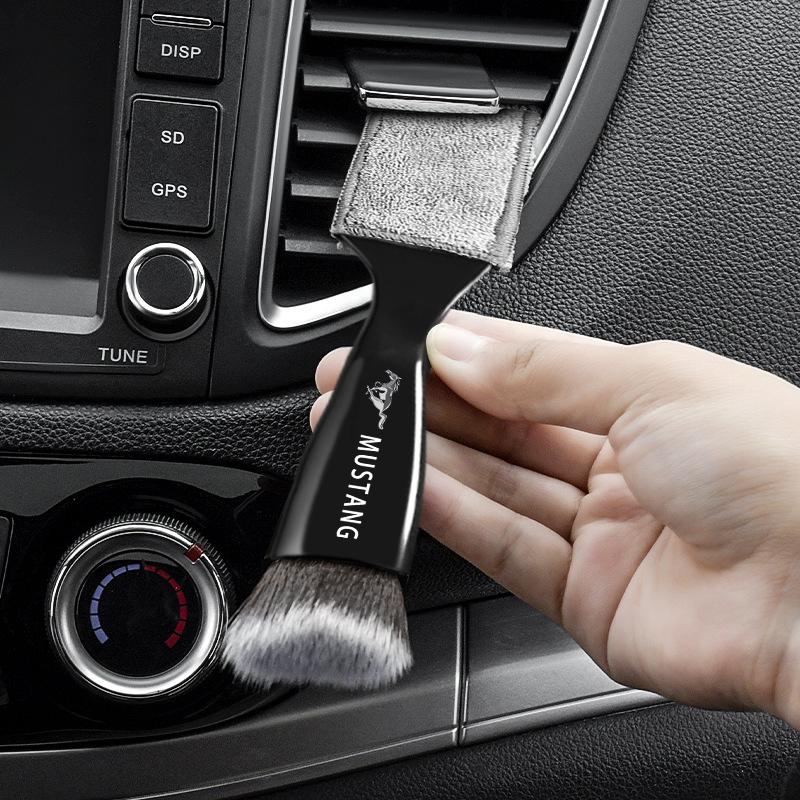Car Air Conditioning Air Outlet Cleaning Dust Removal Soft Brush Cleaning Tool For Ford Focus Mk2 Mk3 Fiesta Ranger Mondeo S-MAX Kuga Mustang