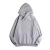 Unisex High-Neck Hooded Sweatshirt - Heavyweight, Casual, Loose-Fit Jacket for Spring, Autumn, Winter; Trendy Couples' Top for High Street Style