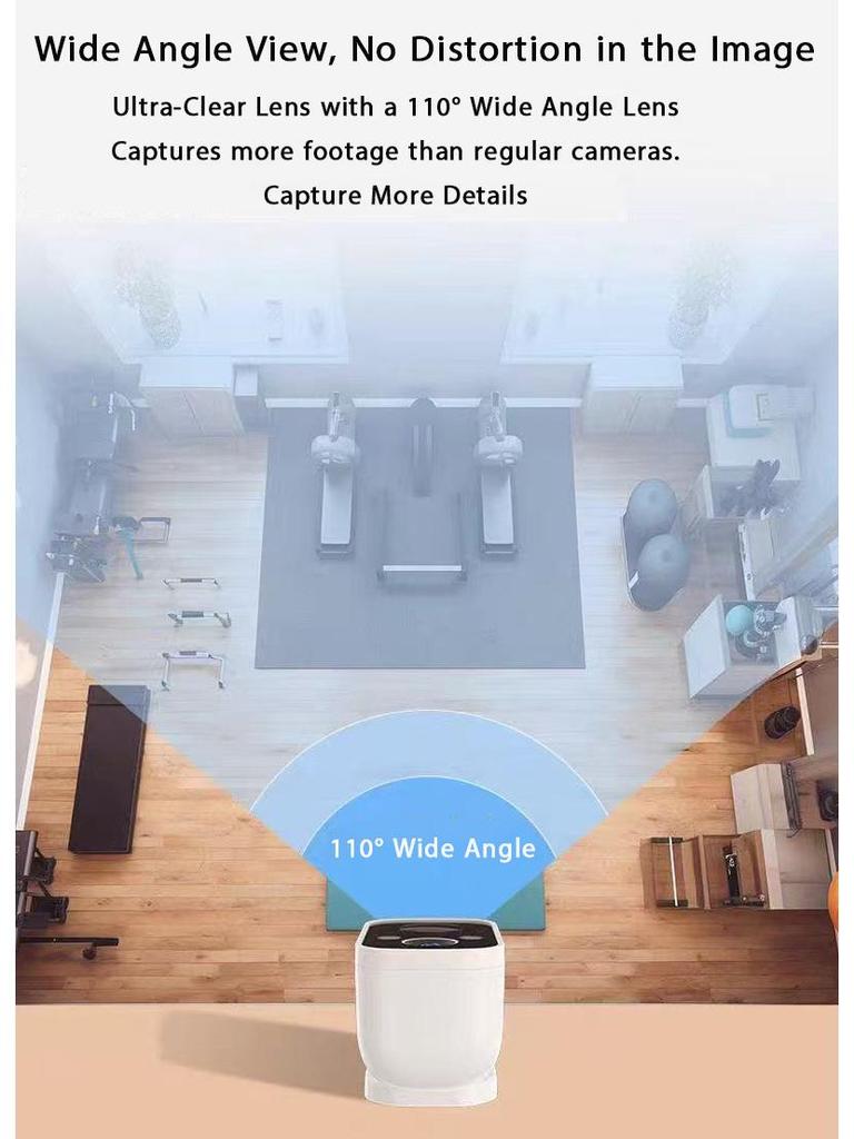 Wireless Outdoor Smart Surveillance Camera with Low Power Battery and Mobile Remote Monitoring