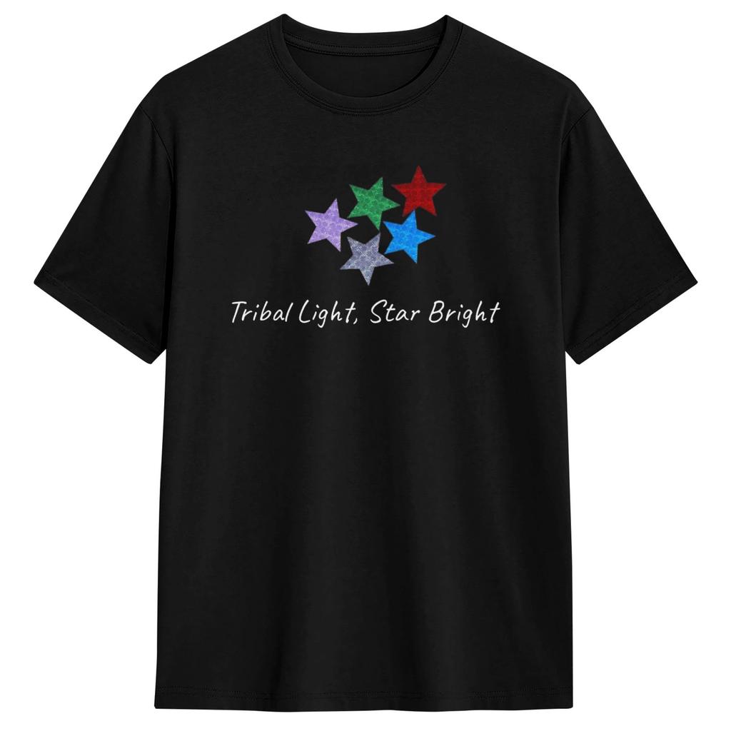 Tribal Light Star Bright Hmong Star T Shirt Summer Hip Hop TShirts Unisex 100 CottonTop Tees Short Sleeves Vintage Tshirt