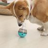 Interactive Dog Treat Dispensing Puzzle Toy Rolling Ball Tumble Food Leaking Pet Slow Feeder with Cartoon Figurine for Cats And Dogs
