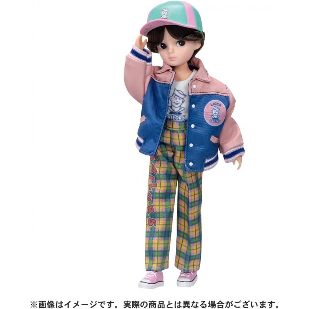 Takaratomy Licca Chan Doll Retro Licca Sailors Stajan Fashion Dress Up Toy 3+