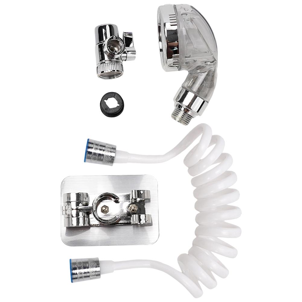 Shower Faucet Set Attachment External Faucet Sprayer Handheld