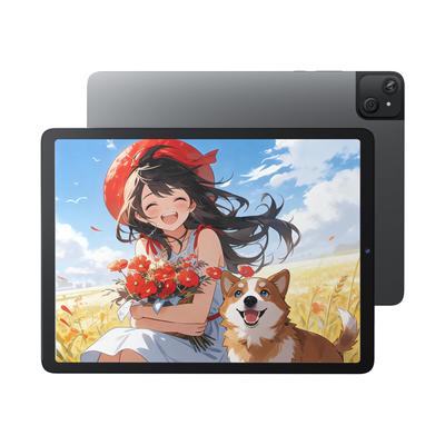 Android 16 Tablet mit 4 GB RAM, 128 GB internem Speicher, IPS-Display, WLAN, 6000 mAh Akku, großem GMS Widevine L1-Display, WLAN-Unterstützung, TF-Karten-Erweiterung, High-Speed-SSD, 1280 x 1752