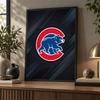 Chicago Cubs Diamond Painting Kit 5D Full Drill DIY Diamond Mosaic Wall Art Home Decor