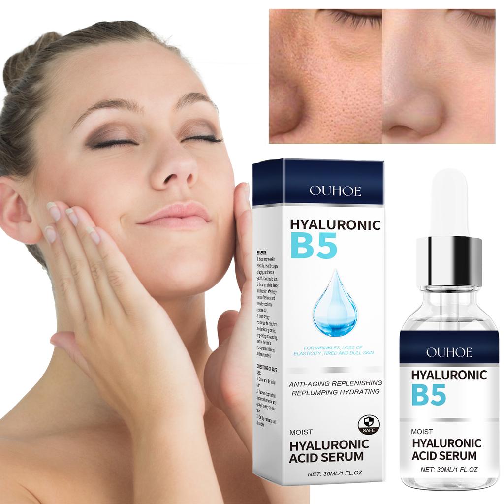 30ml B5 Hyaluronic Acid Essence for Fine Line Reduction, Moisturizing and Anti-Wrinkle Treatment