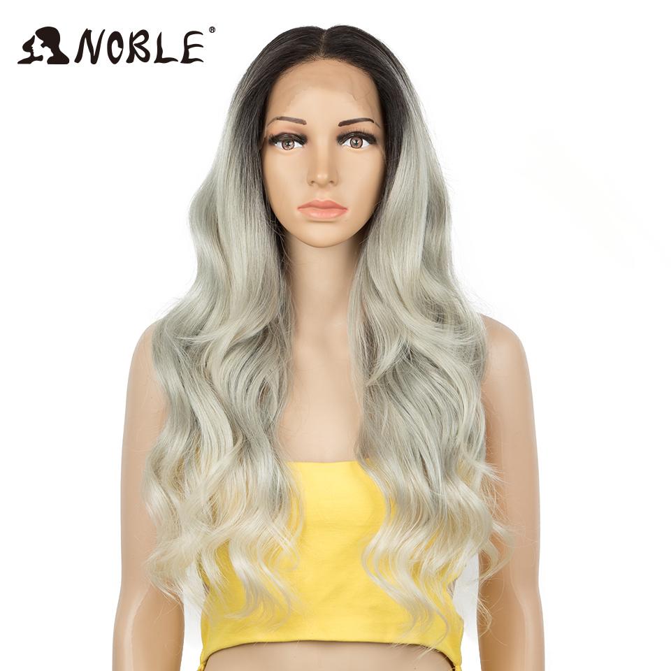 Noble Synthetic Lace Front Wig 26 Inch 13x7 Long Wavy Full Lace Front Wig 30Inch Lace Part Wig Blonde Wigs For Women Lace Wig