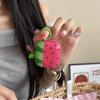 Einfaches schickes Wassermelone Erdbeere Tomate Fruchtmuster Schutzhülle für AirPods 1 2 3 4 Pro 2 Pro 3