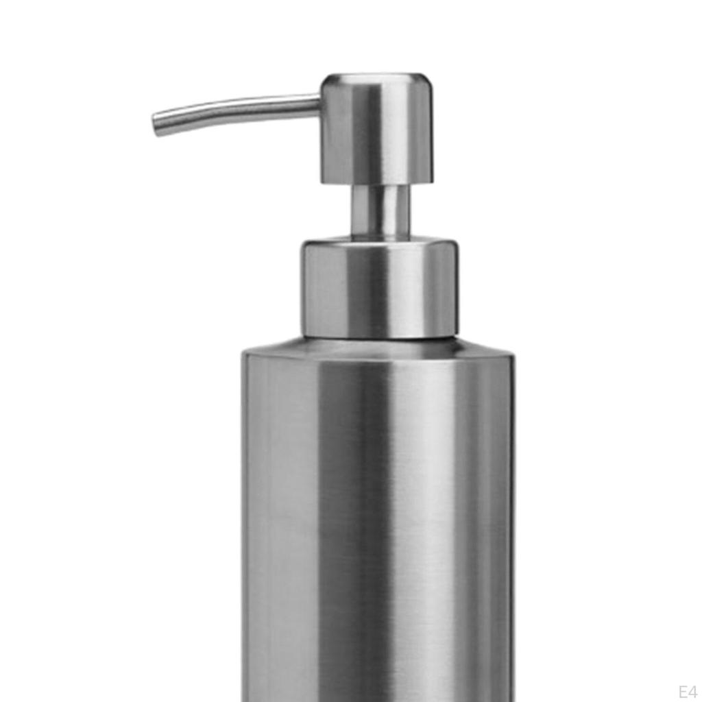 Dish Soap Pump Lotion Dispenser Refillable Bathroom Accessories Decor Bottle