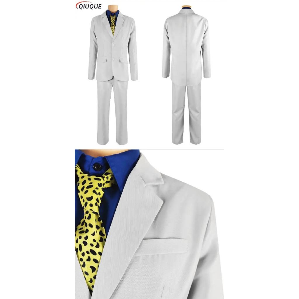 Disfraz Cosplay Kento Nanami Pelucas Gafas Traje para Hombre Anime Halloween Fiesta de Navidad Uniforme Peluca Atuendo