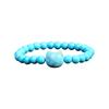 Stylish Women's Bracelet Cats Head and Healing Crystals Beaded Handchain Spiritual Healing Jewelry for Daily Wear
